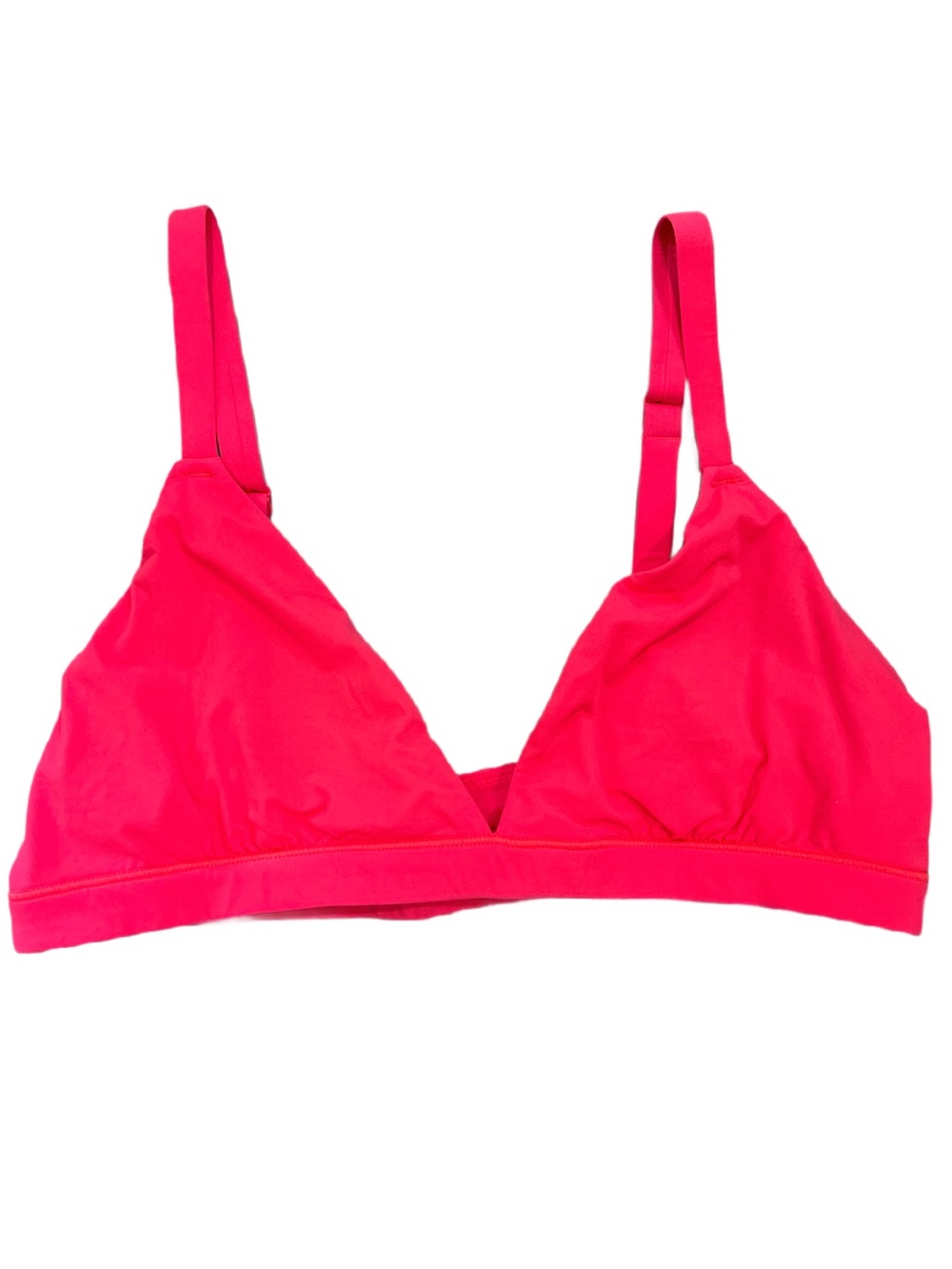 NWOT SKIMS Hot Pink Triangle Bralette